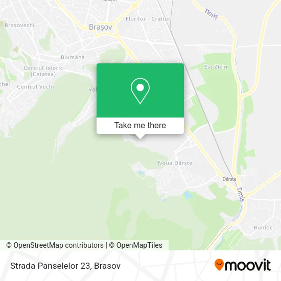 Strada Panselelor 23 map