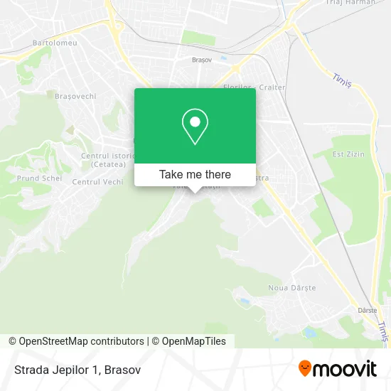 Strada Jepilor 1 map