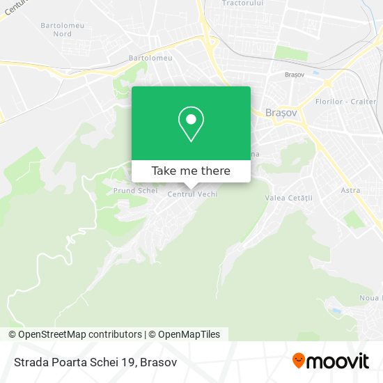 Strada Poarta Schei 19 map
