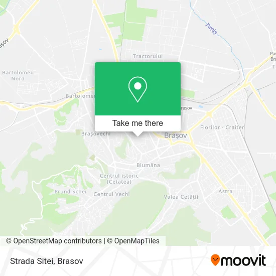 Strada Sitei map