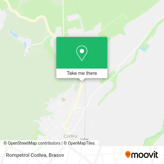 Rompetrol Codlea map