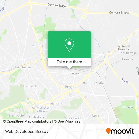 Web Developer map