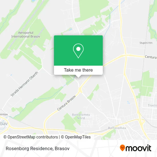 Rosenborg Residence map