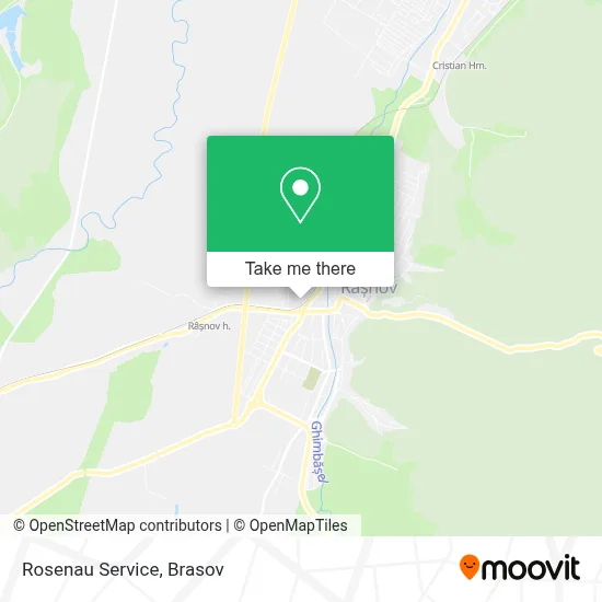 Rosenau Service map