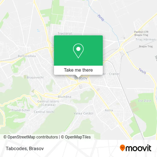 Tabcodes map