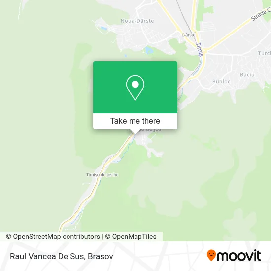 Raul Vancea De Sus map