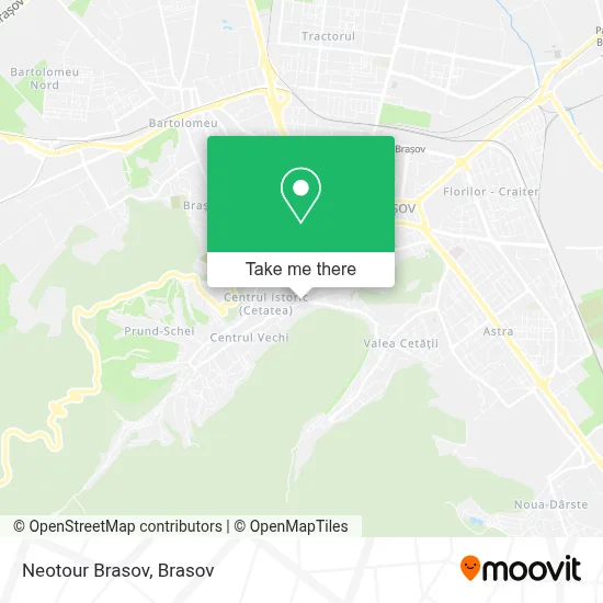 Neotour Brasov map