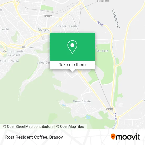 Rost Resident Coffee map
