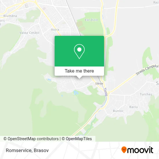 Romservice map