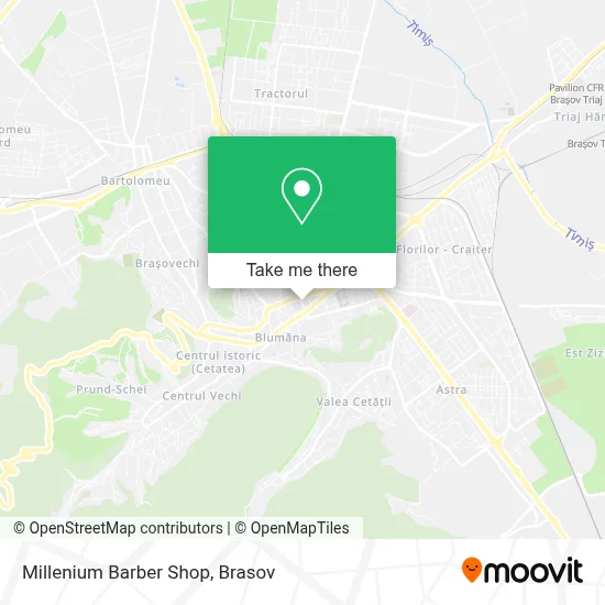 Millenium Barber Shop map