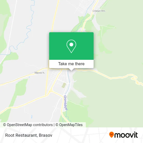 Root Restaurant map