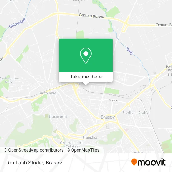 Rm Lash Studio map