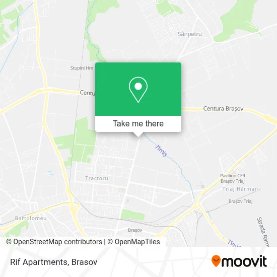 Rif Apartments map