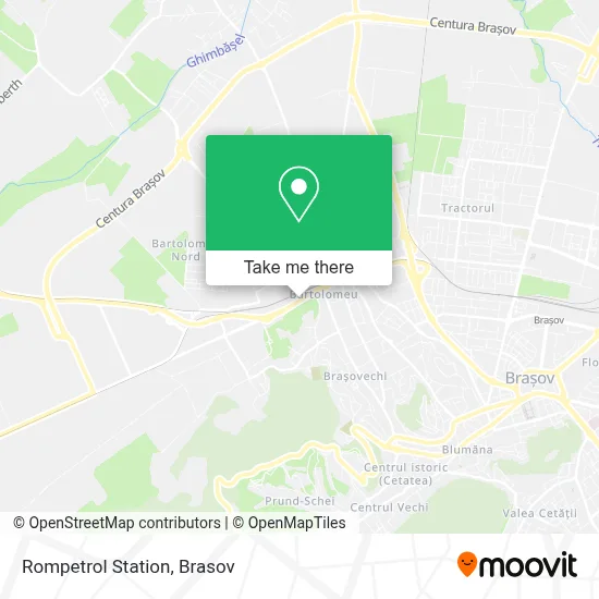 Rompetrol Station map