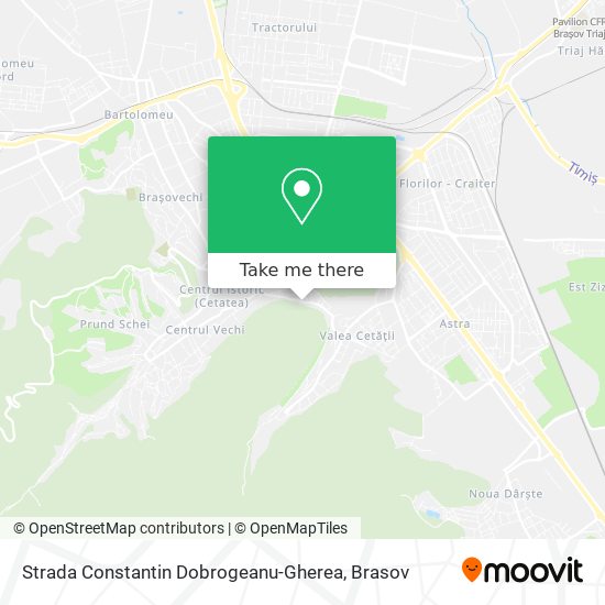 Strada Constantin Dobrogeanu-Gherea map