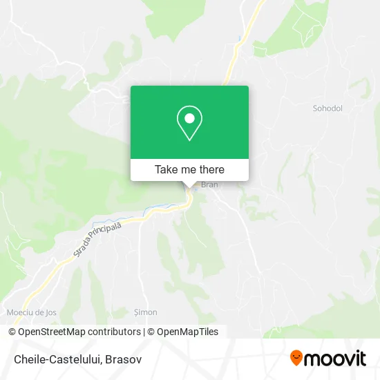 Cheile-Castelului map