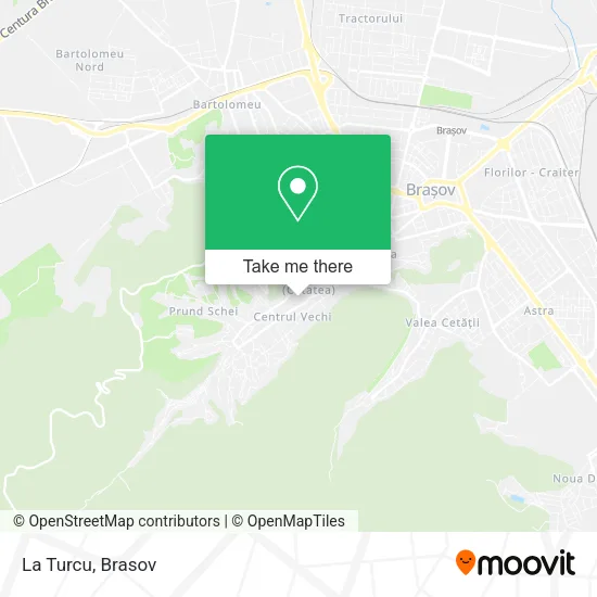 La Turcu map