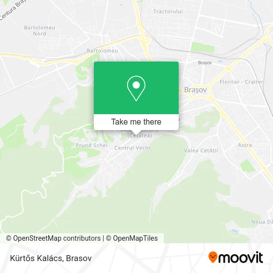Kürtős Kalács map