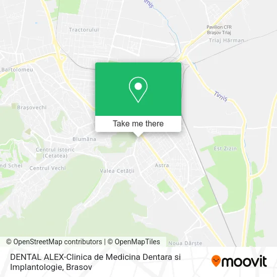 DENTAL ALEX-Clinica de Medicina Dentara si Implantologie map