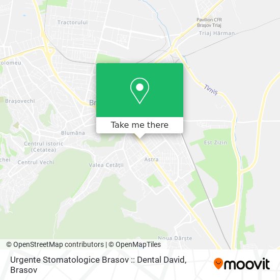 Urgente Stomatologice Brasov :: Dental David map