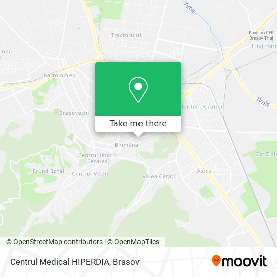 Centrul Medical HIPERDIA map