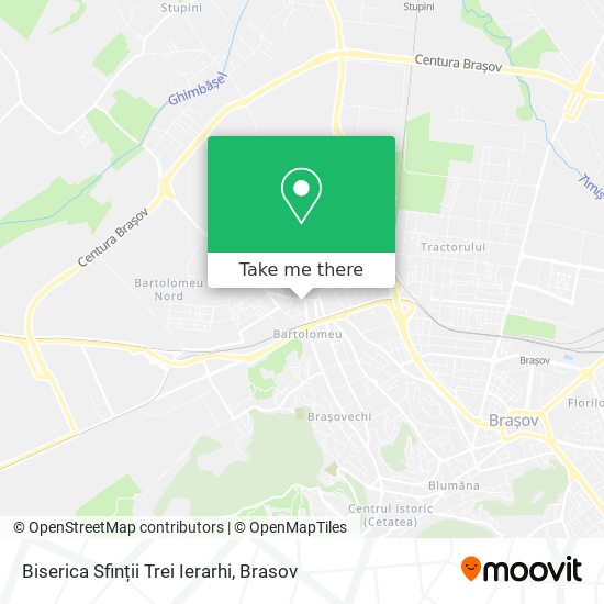Biserica Sfinții Trei Ierarhi map