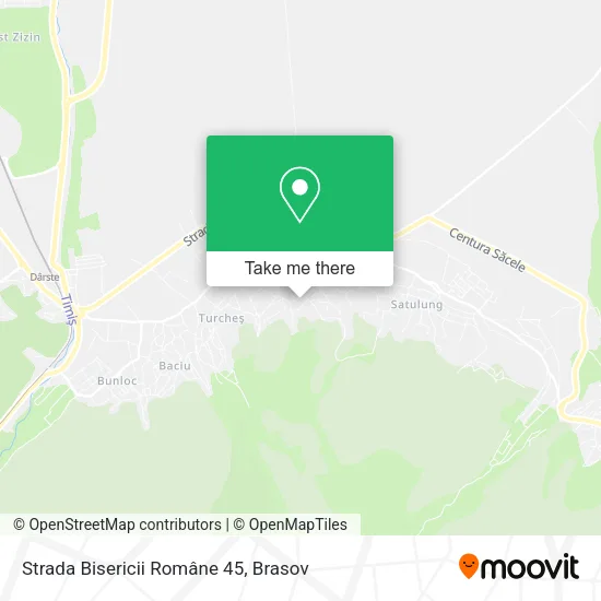 Strada Bisericii Române 45 map