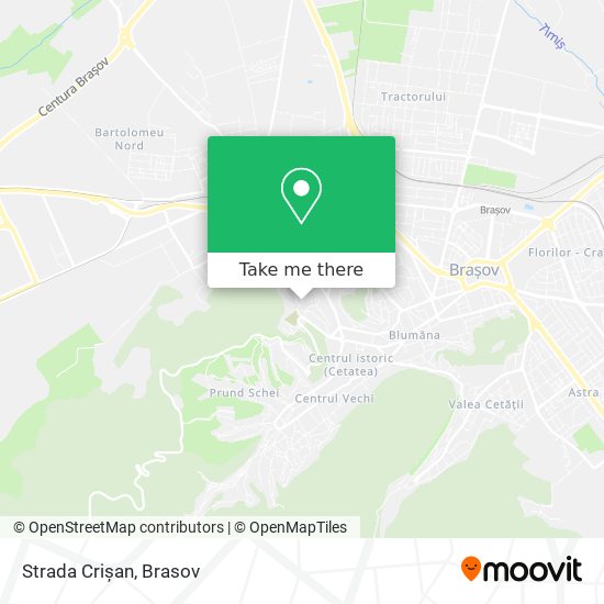 Strada Crișan map