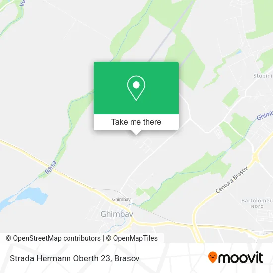 Strada Hermann Oberth 23 map