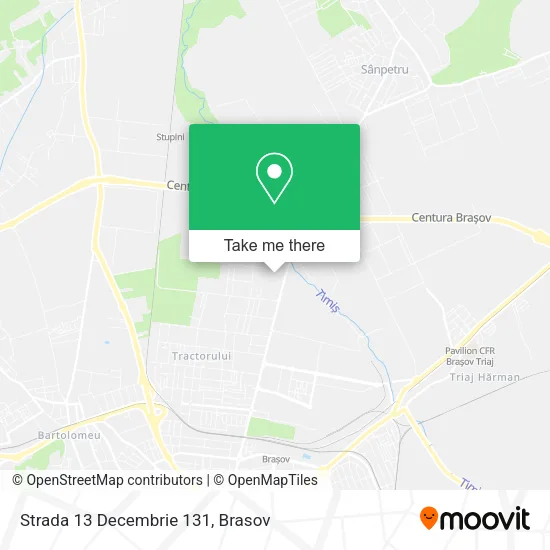 Strada 13 Decembrie 131 map