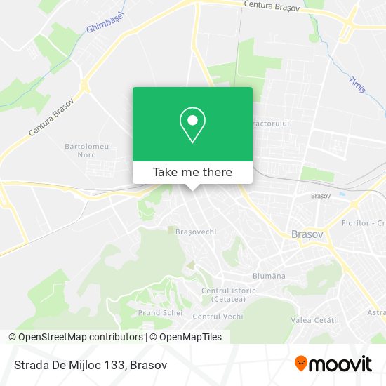 Strada De Mijloc 133 map