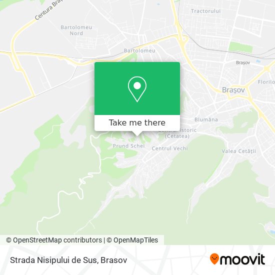 Strada Nisipului de Sus map