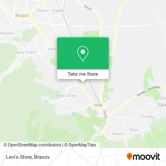 Levi's Store map