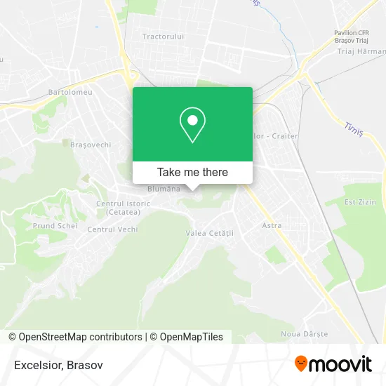 Excelsior map