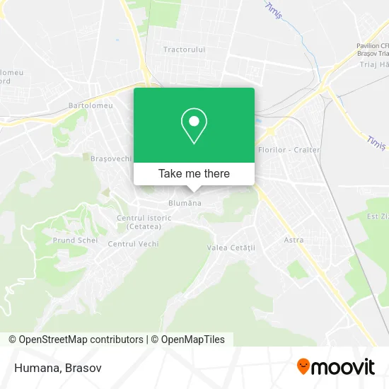 Humana map