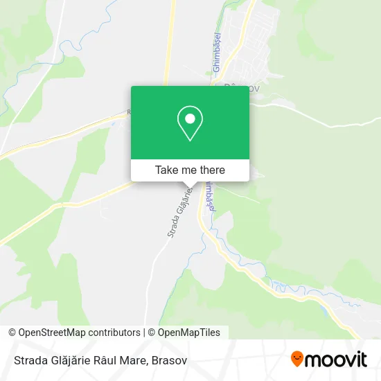 Strada Glăjărie Râul Mare map