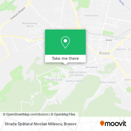 Strada Spătarul Nicolae Milescu map