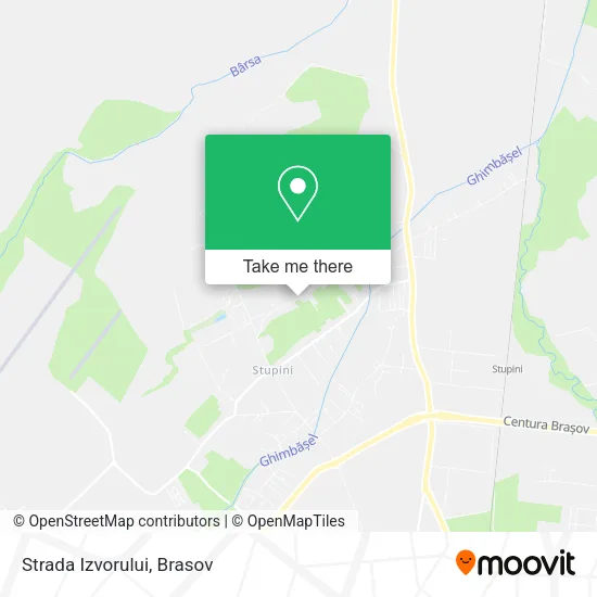 Strada Izvorului map