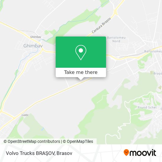 Volvo Trucks BRAŞOV map