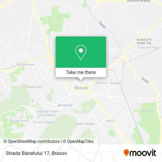 Strada Banatului 17 map