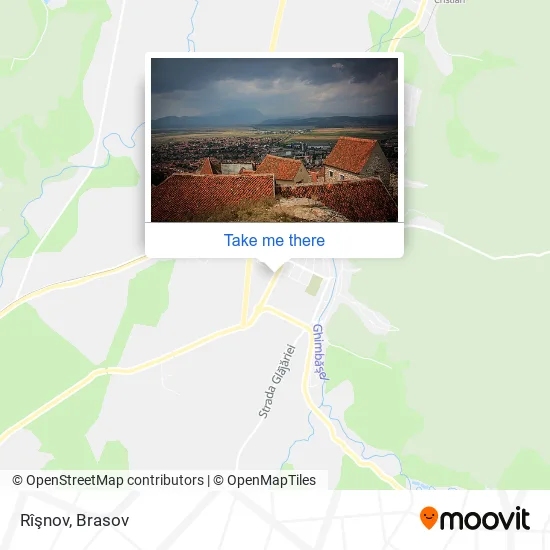 Rîşnov map