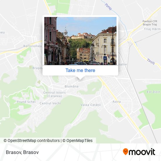 Brasov map