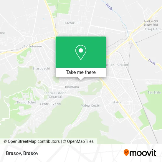 Brasov map