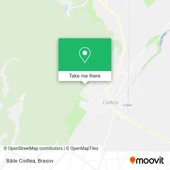 Băile Codlea map