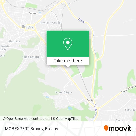 MOBEXPERT Brașov map