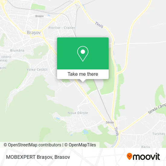 MOBEXPERT Brașov map