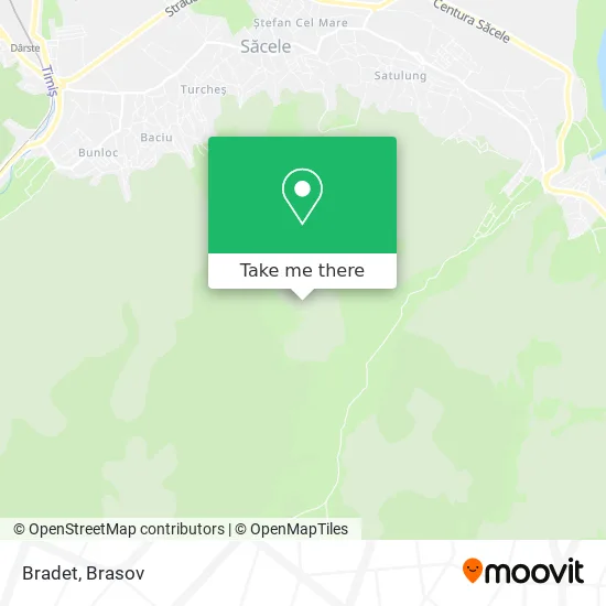 Bradet map