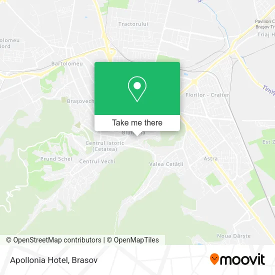 Apollonia Hotel map