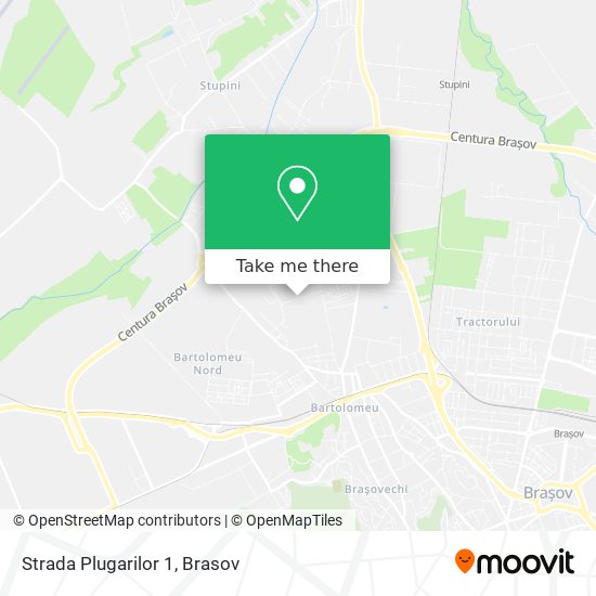 Strada Plugarilor 1 map