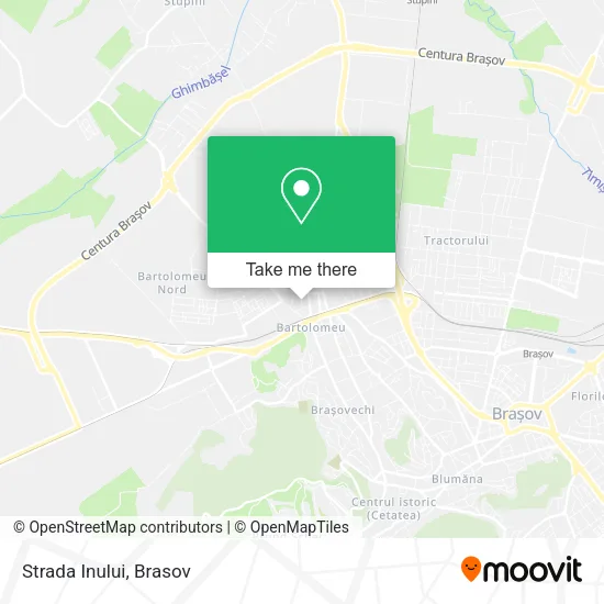 Strada Inului map
